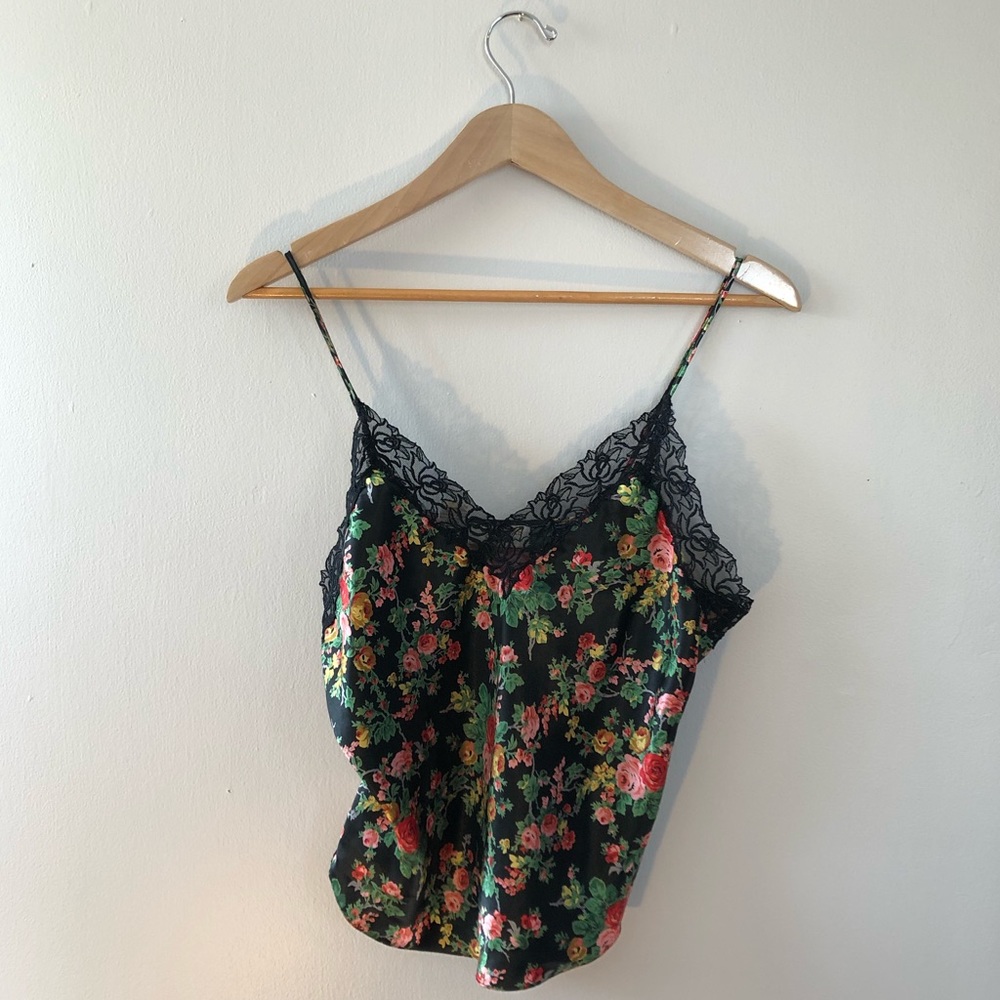 VINTAGE Victoria’s Secret Gold Label Slip Tank